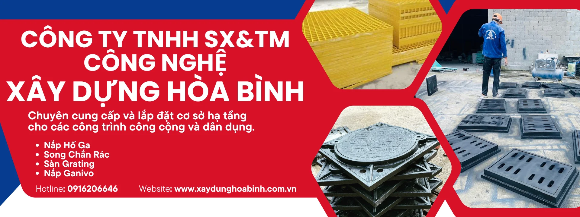 Công TY TNHH SX&TM Công Nghệ Xây Dựng Hòa Bình