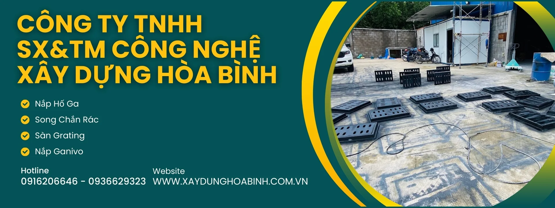 Công TY TNHH SX&TM Công Nghệ Xây Dựng Hòa Bình