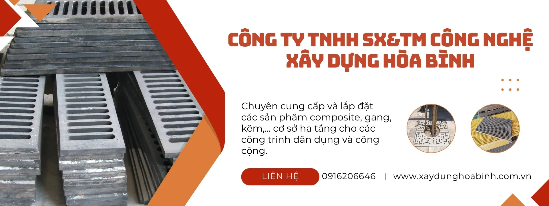 Công TY TNHH SX&TM Công Nghệ Xây Dựng Hòa Bình