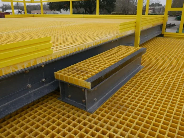 Molded FRP grating