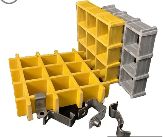 Molded FRP grating