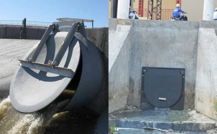 Van cửa lật ngăn triều – Giải pháp bảo vệ vùng ven sông và biển khỏi ảnh hưởng của thủy triều